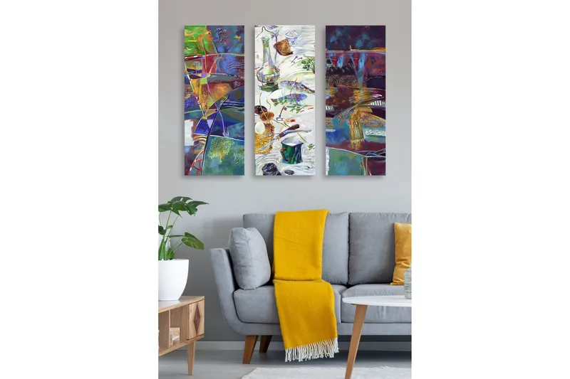 Seinäkoriste MDF Maalaus, undefined