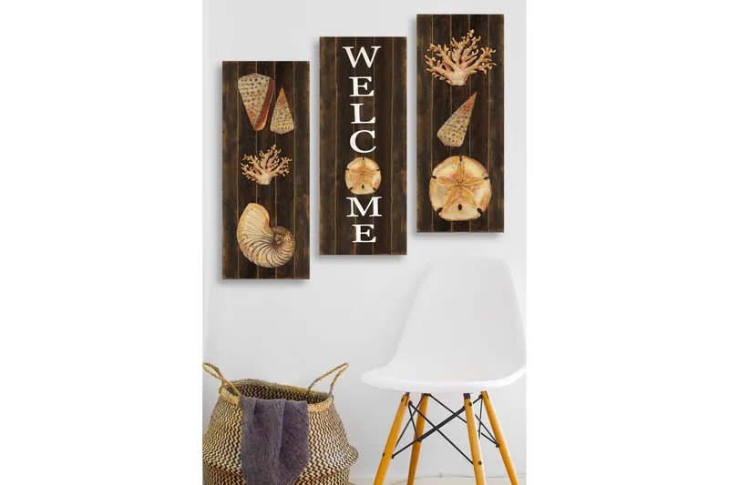 Seinäkoriste MDF Maalaus, undefined