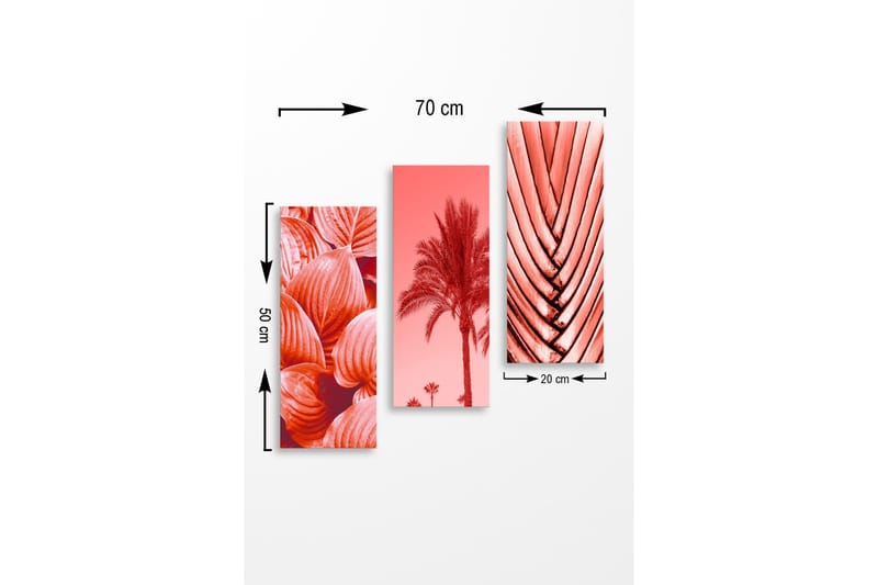 Seinäkoriste MDF Maalaus - Sisustustuotteet - Taulu & taide - Canvas-taulu