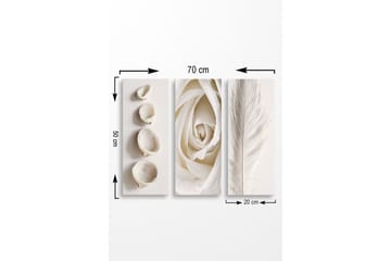 Seinäkoriste MDF Maalaus - Sisustustuotteet - Taulu & taide - Canvas-taulu