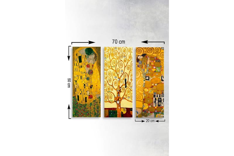 Seinäkoriste MDF Maalaus - Sisustustuotteet - Taulu & taide - Canvas-taulu