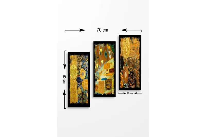 Seinäkoriste MDF Maalaus - Sisustustuotteet - Taulu & taide - Canvas-taulu