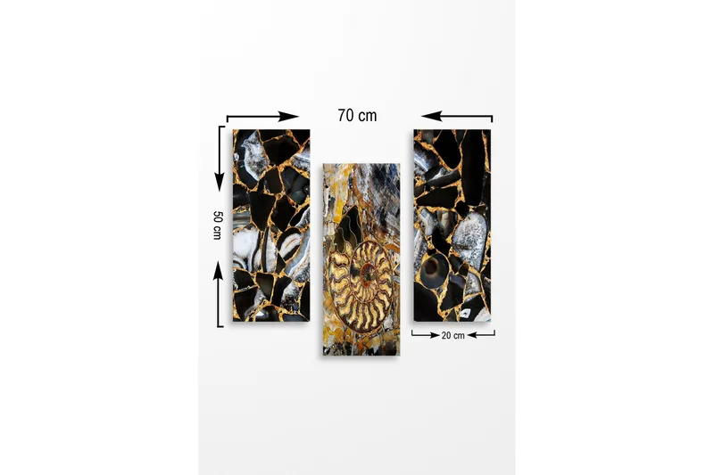 Seinäkoriste MDF Maalaus - Sisustustuotteet - Taulu & taide - Canvas-taulu