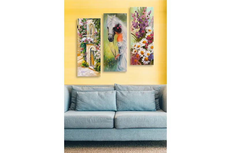 Seinäkoriste MDF Maalaus, undefined