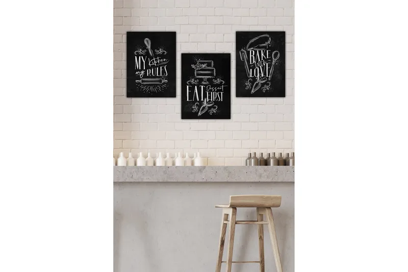 Seinäkoriste MDF Maalaus, undefined