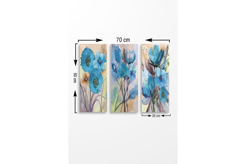 Seinäkoriste MDF Maalaus - Sisustustuotteet - Taulu & taide - Canvas-taulu