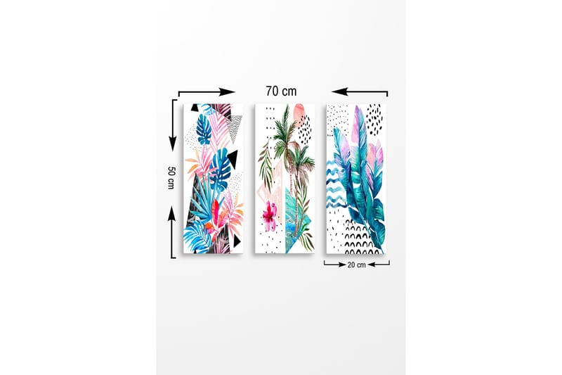 Seinäkoriste MDF Maalaus - Sisustustuotteet - Taulu & taide - Canvas-taulu