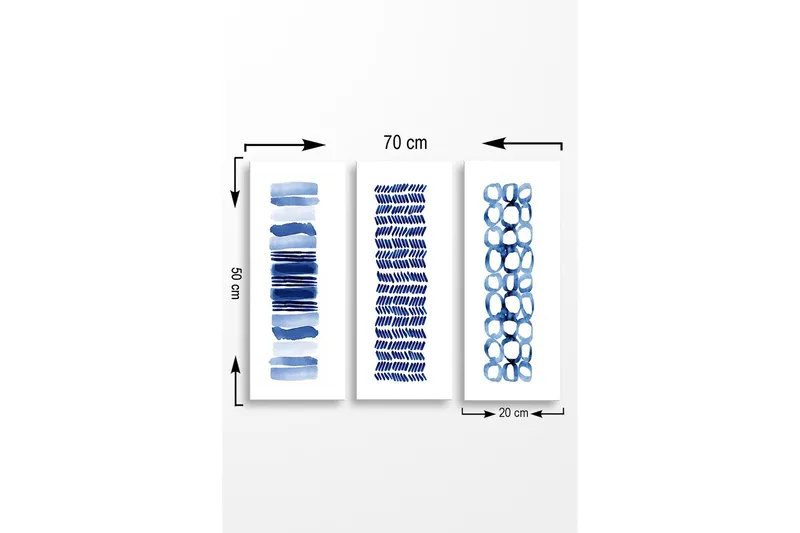 Seinäkoriste MDF Maalaus - Sisustustuotteet - Taulu & taide - Canvas-taulu