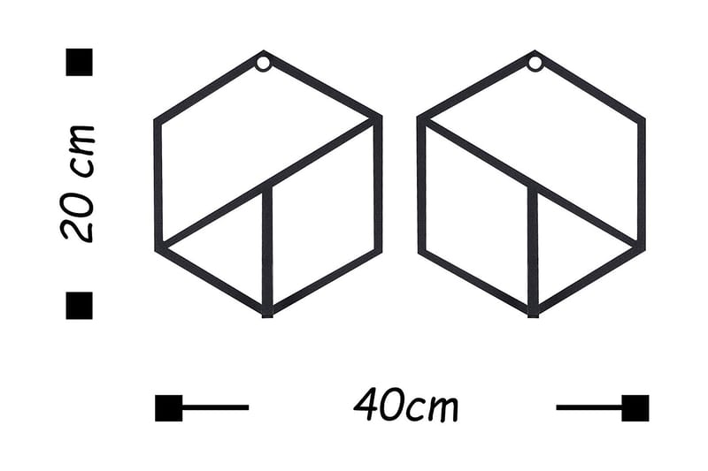 Seinäkoriste Naulakko - Sisustustuotteet - Taulu & taide - Canvas-taulu