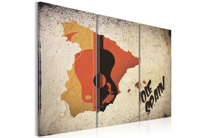 Taulu ¡Olé! Spain Triptych 90x60 - Artgeist sp. z o. o. - Sisustustuotteet - Taulu & taide - Canvas-taulu