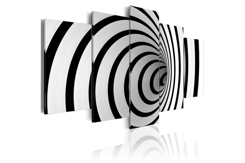 Taulu A Black & White Hole 200x100, Artgeist sp. z o. o.
