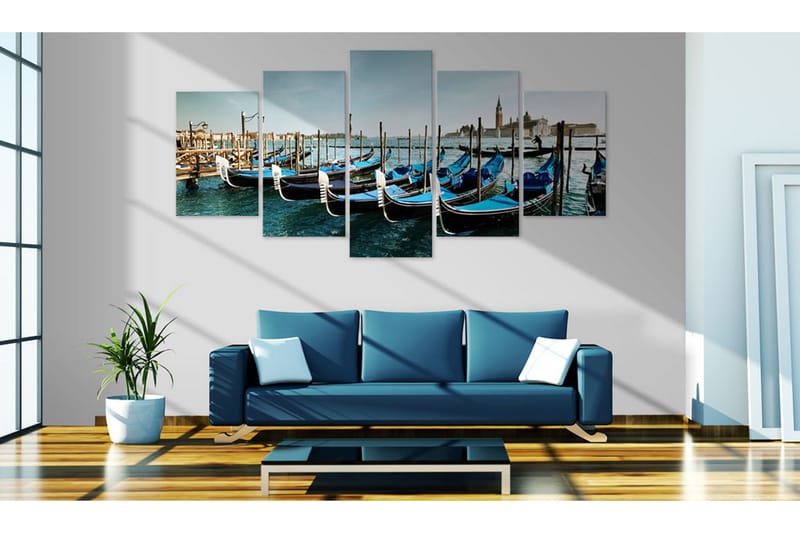 Taulu A Canal In Venice 200x100 - Artgeist sp. z o. o. - Sisustustuotteet - Taulu & taide - Canvas-taulu