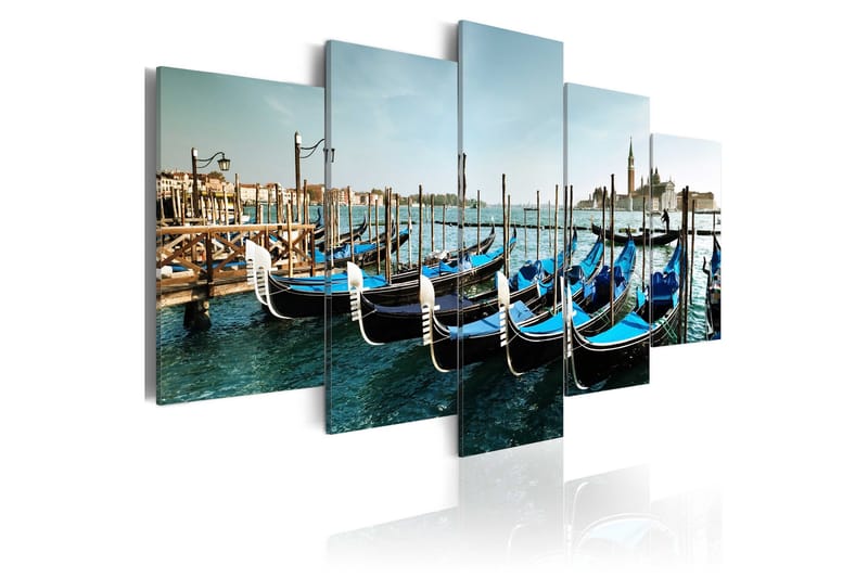 Taulu A Canal In Venice 200x100 - Artgeist sp. z o. o. - Sisustustuotteet - Taulu & taide - Canvas-taulu