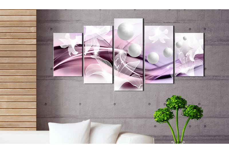 Taulu A Fantasy Of Lilies 200x100 - Artgeist sp. z o. o. - Sisustustuotteet - Taulu & taide - Canvas-taulu