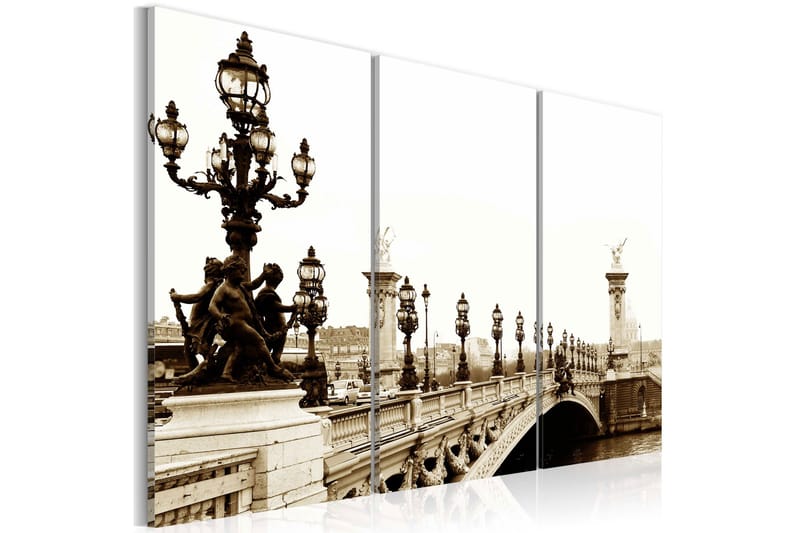 Taulu A romantic walk in Paris 90x60, Artgeist sp. z o. o.