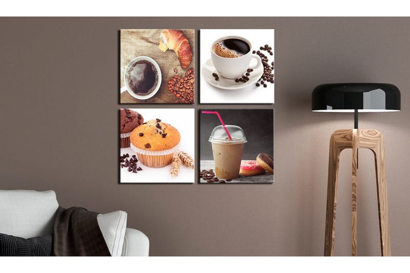 Taulu A Sweet Breakfast 40x40 - Artgeist sp. z o. o. - Sisustustuotteet - Taulu & taide - Canvas-taulu