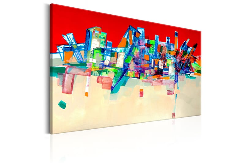 Taulu Abstract Architecture 90x60 - Artgeist sp. z o. o. - Sisustustuotteet - Taulu & taide - Canvas-taulu