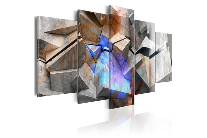 Taulu Abstract Cubes 100x50 - Artgeist sp. z o. o. - Canvas-taulu - Seinäkoristeet