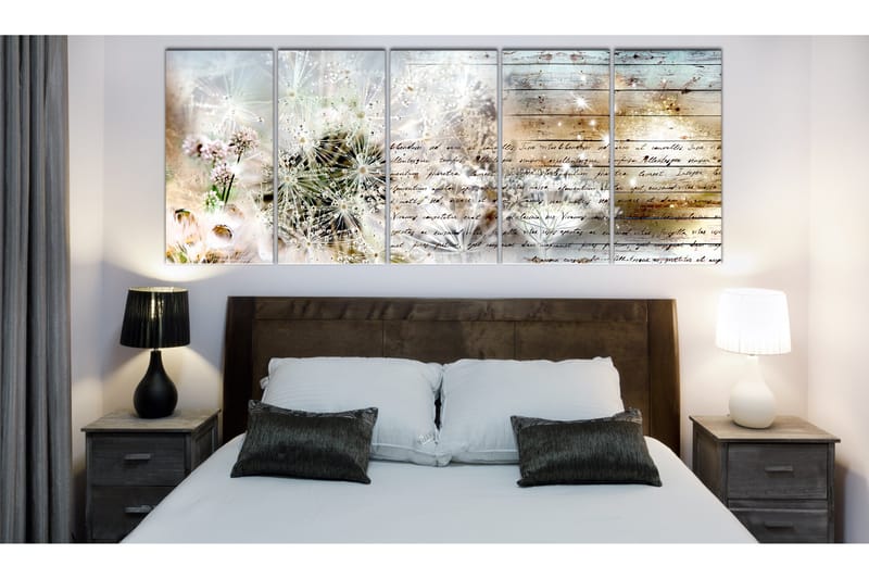 Taulu Abstract Dandelions 200x80 - Artgeist sp. z o. o. - Sisustustuotteet - Taulu & taide - Canvas-taulu