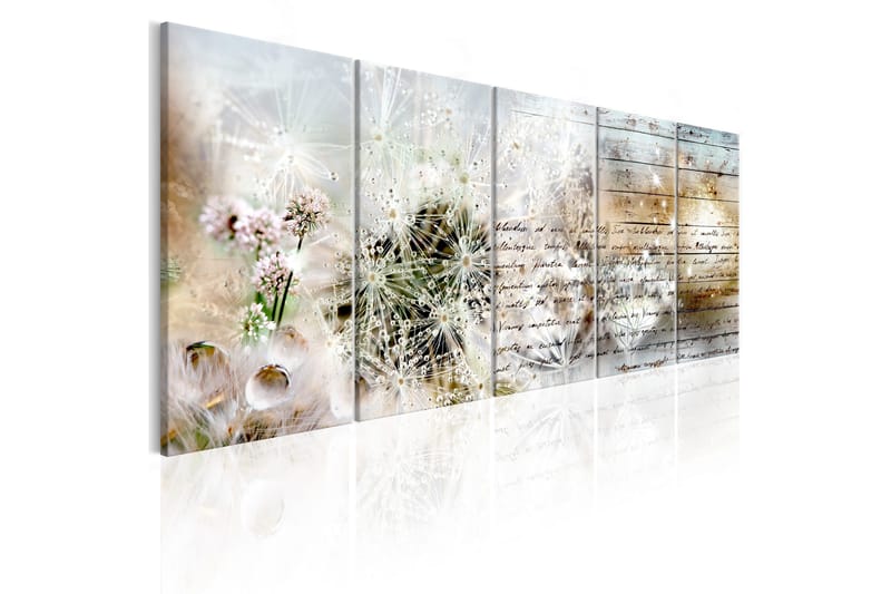 Taulu Abstract Dandelions 225x90, Artgeist sp. z o. o.