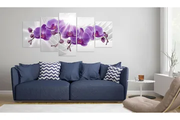 Taulu Abstract Garden Purple Orchis 200x100 - Artgeist sp. z o. o. - Sisustustuotteet - Taulu & taide - Canvas-taulu