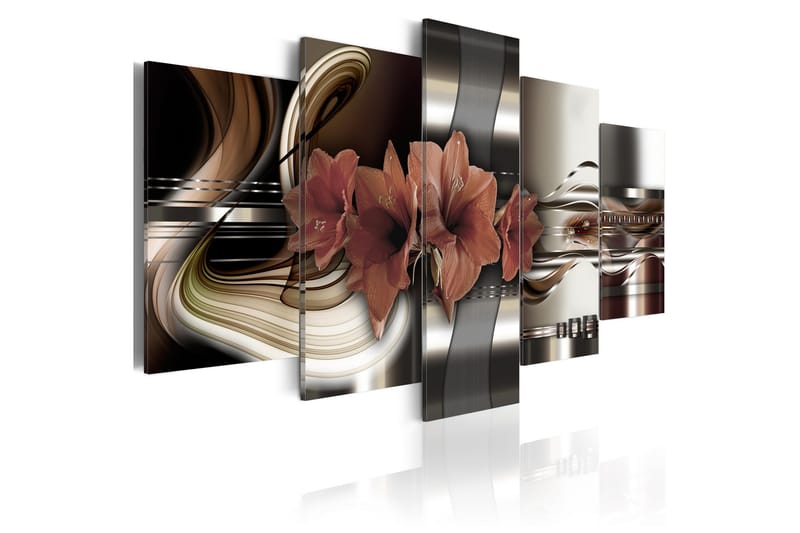 Taulu Abstraction And Amaryllis 100x50, Artgeist sp. z o. o.