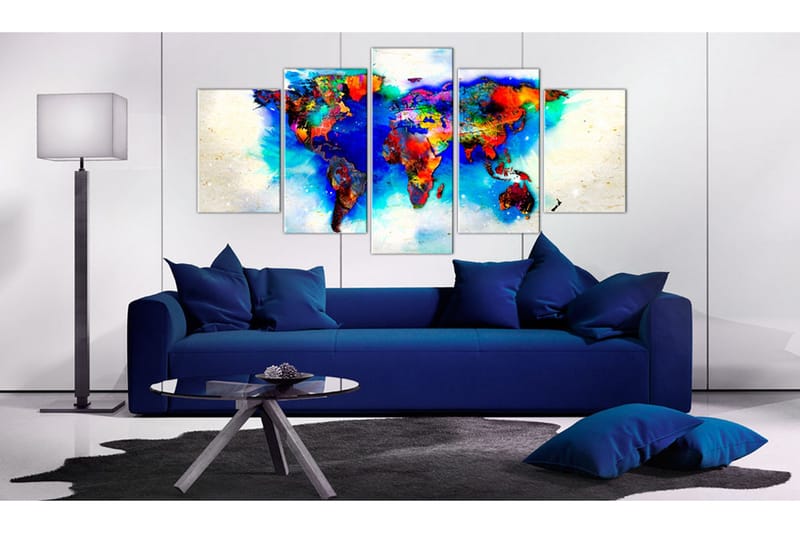 Taulu All Colors Of The World 200x100 - Artgeist sp. z o. o. - Sisustustuotteet - Taulu & taide - Canvas-taulu