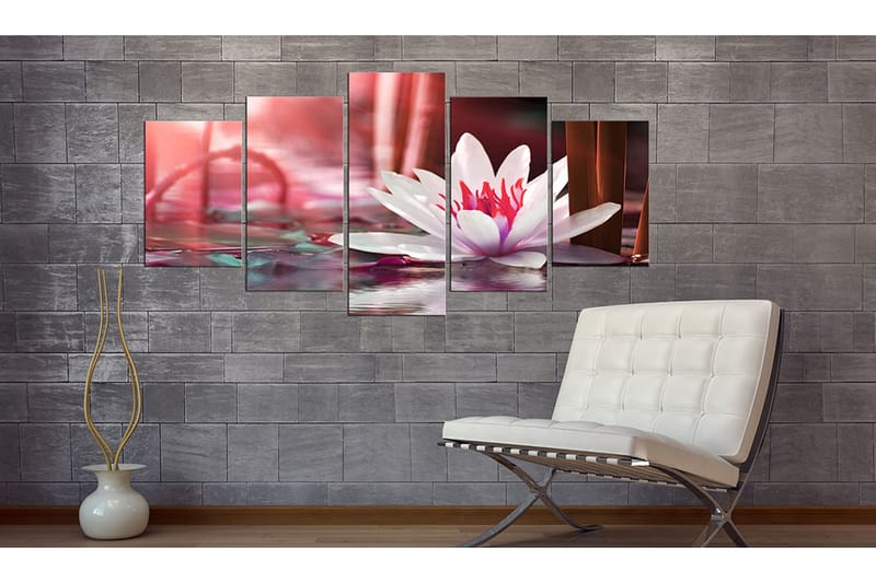 Taulu Amaranthine Lotus 200x100 - Artgeist sp. z o. o. - Sisustustuotteet - Taulu & taide - Canvas-taulu