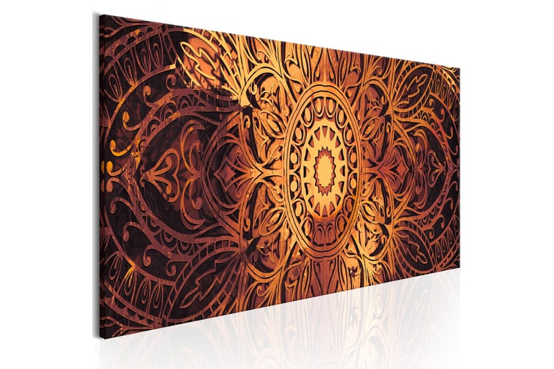 Taulu Amber Mandala 135x45, Artgeist sp. z o. o.