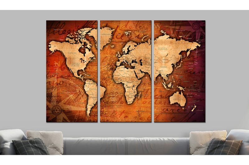 Taulu Amber Travels 90x60, Artgeist sp. z o. o.