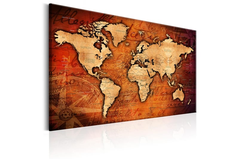 Taulu Amber World 90x60 - Artgeist sp. z o. o. - Sisustustuotteet - Taulu & taide - Canvas-taulu