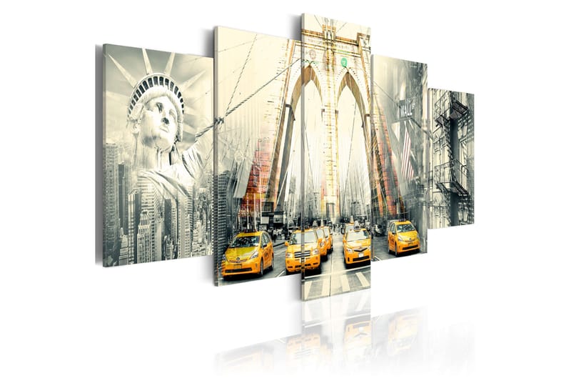Taulu American Metropolis 200x100 - Artgeist sp. z o. o. - Sisustustuotteet - Taulu & taide - Canvas-taulu