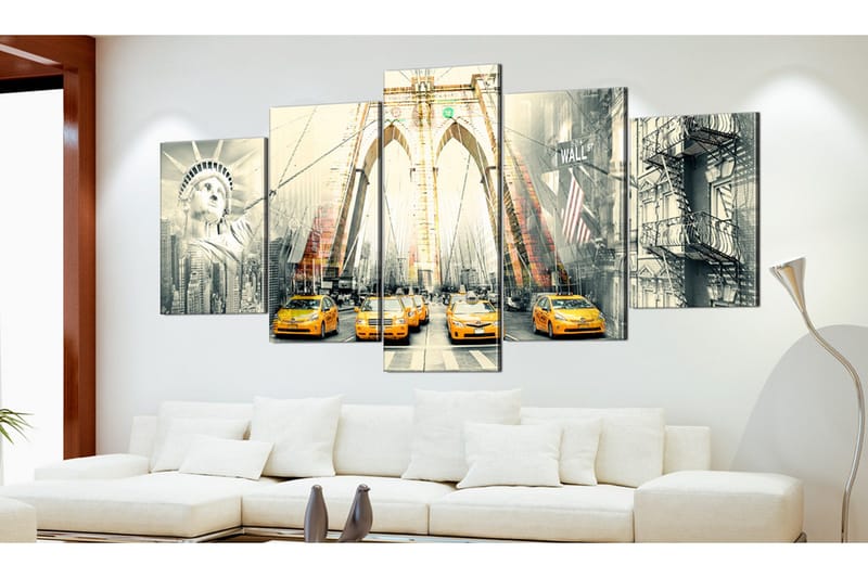 Taulu American Metropolis 200x100 - Artgeist sp. z o. o. - Sisustustuotteet - Taulu & taide - Canvas-taulu