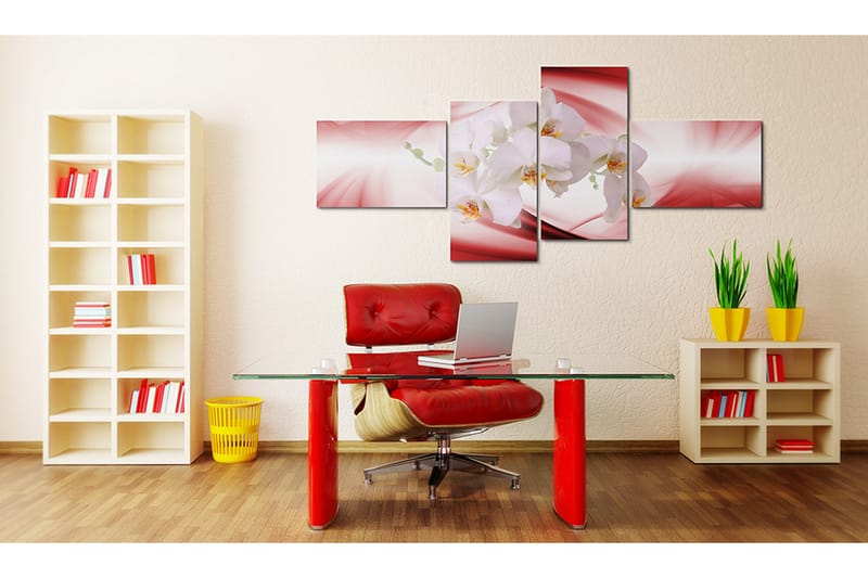 Taulu An Orchid In Pink Shade 100x45 - Artgeist sp. z o. o. - Sisustustuotteet - Taulu & taide - Canvas-taulu