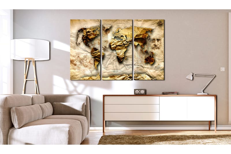 Taulu Anatomy Of The World 120x80 - Artgeist sp. z o. o. - Sisustustuotteet - Taulu & taide - Canvas-taulu