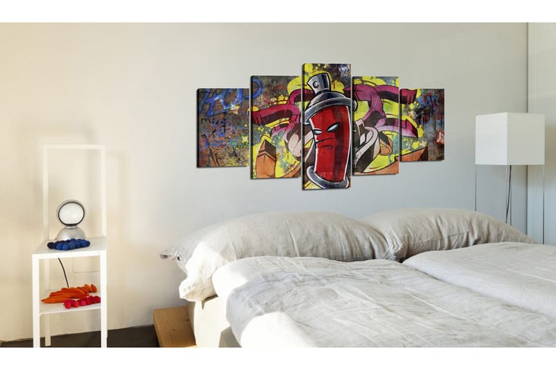 Taulu Angry Spray Can 100x50 - Artgeist sp. z o. o. - Sisustustuotteet - Taulu & taide - Canvas-taulu