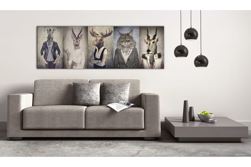 Taulu Animal Masks 135x45 - Artgeist sp. z o. o. - Sisustustuotteet - Taulu & taide - Canvas-taulu