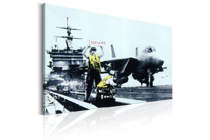 Taulu Applause by Banksy 120x80 - Artgeist sp. z o. o. - Sisustustuotteet - Taulu & taide - Canvas-taulu