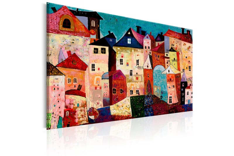 Taulu Artistic City 90x60 - Artgeist sp. z o. o. - Sisustustuotteet - Taulu & taide - Canvas-taulu