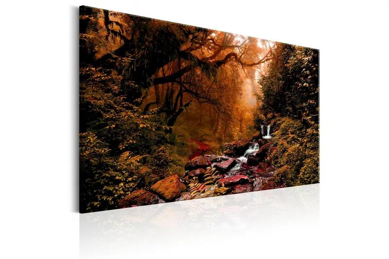 Taulu Autumn Waterfall 90x60 - Artgeist sp. z o. o. - Sisustustuotteet - Taulu & taide - Canvas-taulu