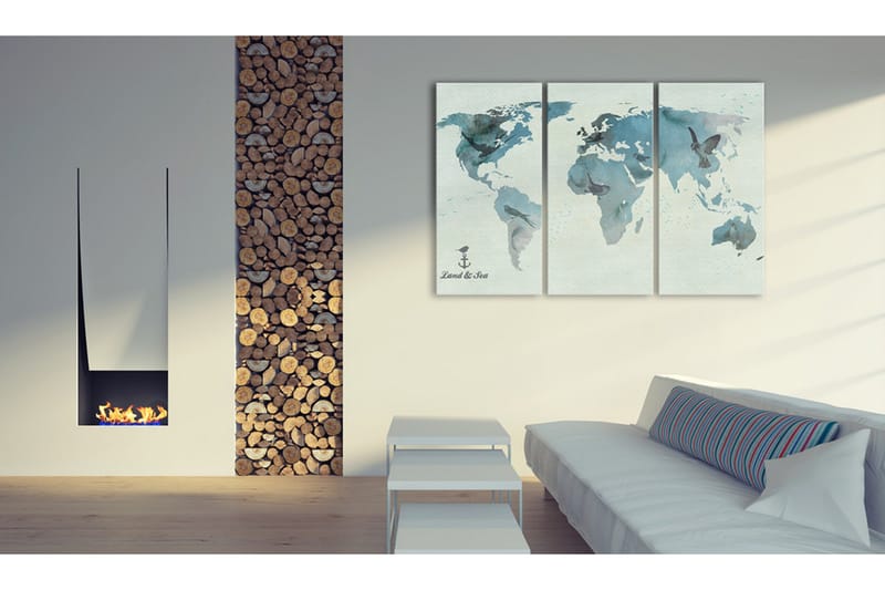 Taulu Avian Migration Triptych 120x80 - Artgeist sp. z o. o. - Sisustustuotteet - Taulu & taide - Canvas-taulu