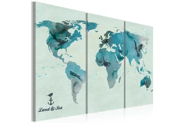 Taulu Avian Migration Triptych 60x40