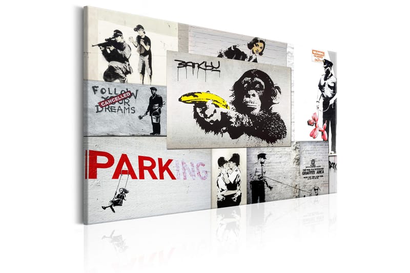 Taulu Banksy: Police Fantasies 90x60 - Artgeist sp. z o. o. - Sisustustuotteet - Taulu & taide - Canvas-taulu