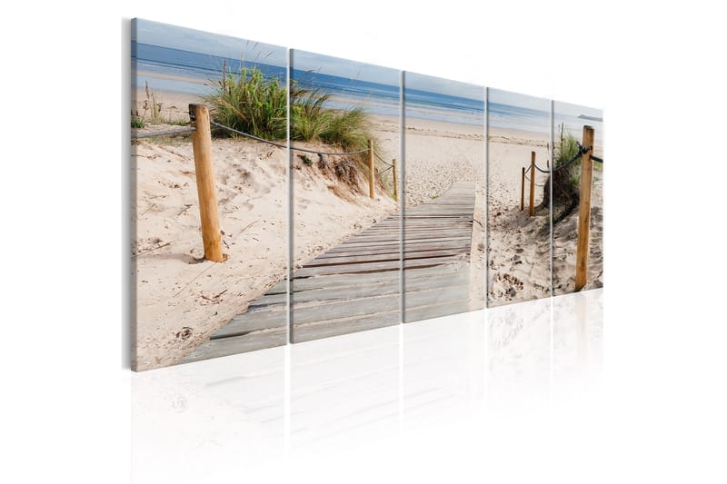 Taulu Beach After Rain 225x90 - Artgeist sp. z o. o. - Sisustustuotteet - Taulu & taide - Canvas-taulu