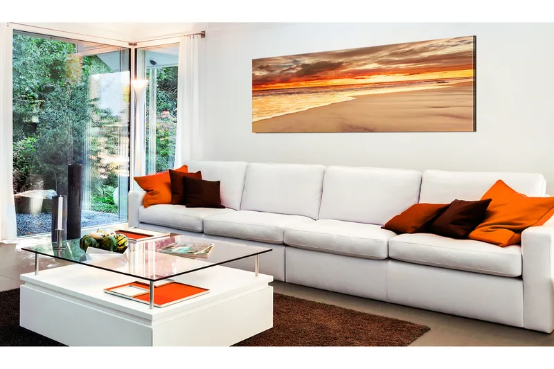 Taulu Beach Beatiful Sunset 120x40 - Artgeist sp. z o. o. - Sisustustuotteet - Taulu & taide - Canvas-taulu
