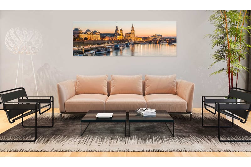 Taulu Beautiful Dresden 135x45 - Artgeist sp. z o. o. - Canvas-taulu - Seinäkoristeet