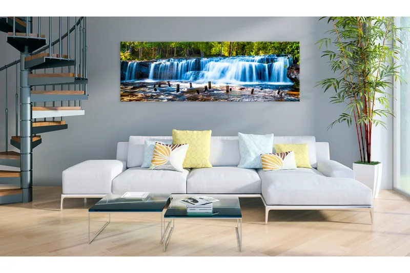 Taulu Beautiful Waterfall 120x40 - Artgeist sp. z o. o. - Sisustustuotteet - Taulu & taide - Canvas-taulu