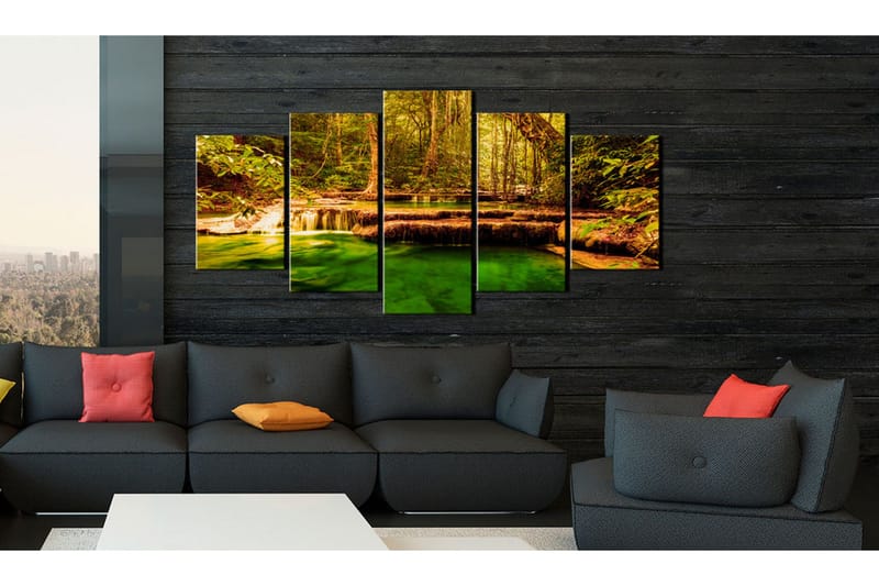 Taulu Beauty Of Nature Waterfall 100x50 - Artgeist sp. z o. o. - Sisustustuotteet - Taulu & taide - Canvas-taulu
