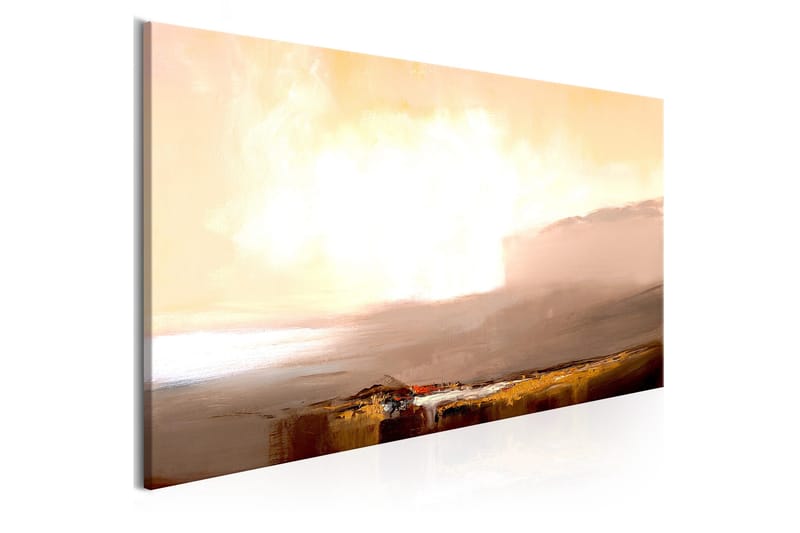Taulu Beginning Of The End 1 Part Beige Narrow 120x40, Artgeist sp. z o. o.