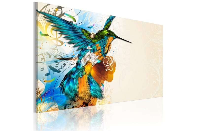 Taulu Bird's Music 90x60, Artgeist sp. z o. o.
